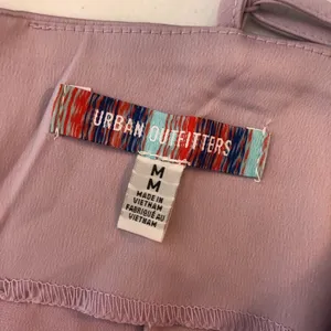 Urban Outfitters Lilac Slip Dress Satin Waterfall Neckline Mini Size M thumbnail 3