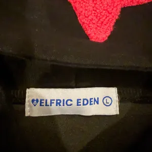 Aelfric Eden Black Hoodie with Pink Star Accent thumbnail 3