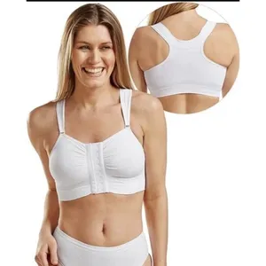 Carefix Bella Seamless Post Op Surgery Compression Bra White Size XL thumbnail 5