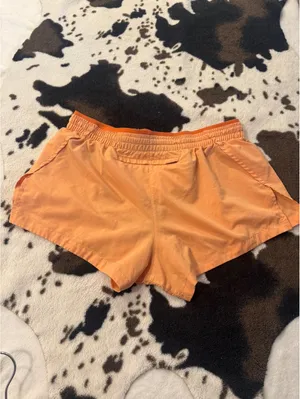 Nike Dri-Fit running shorts, size M, orange (for running or walking) [COPY] thumbnail 2