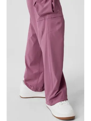 NEW Alo Megastar Cargo Pant Soft Mulberry High OR Low Rise Utility Hiking Jogger thumbnail 3