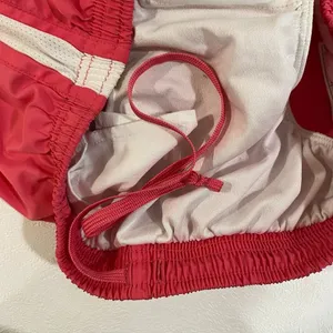 Nike FitDry Tempo Running Shorts Women’s Medium Red Yellow Trim Activewear thumbnail 8