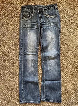 Low rise Bootcut Jeans thumbnail 4