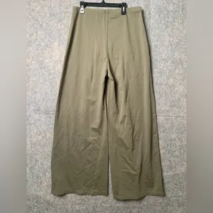 Halara Women Size Large‎ Olive Green New Wide Leg Stretchy Pants thumbnail 6