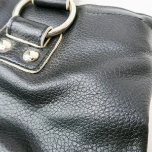Vintage 90s Black Pebbled Shoulder Bag Purse thumbnail 7