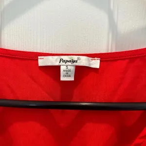 Papaya Red Women's Romper thumbnail 2