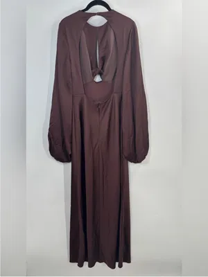 Significant Other Demi Backless Long-sleeve Column Gown AU8/US4 thumbnail 7
