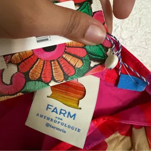 Farm Rio wrap slip mini skirt thumbnail 8