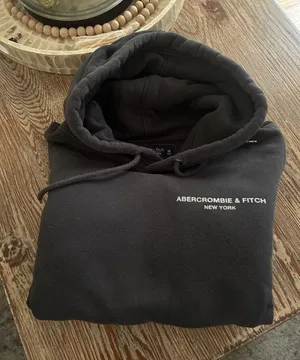 Abercrombie & Fitch A&F Fleece Logo New York Hoodie thumbnail 1
