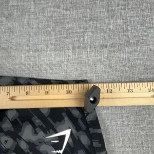 Gymshark Leggings Womens Small Black Camo Ankle Skinny Yoga Running Gym Pants thumbnail 5