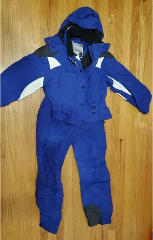 Hard Corps Ski Suit Blue Size 8 thumbnail 1