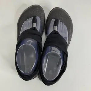 Sanuk Black Fabric Thong‎ Sandals Size 9 thumbnail 5