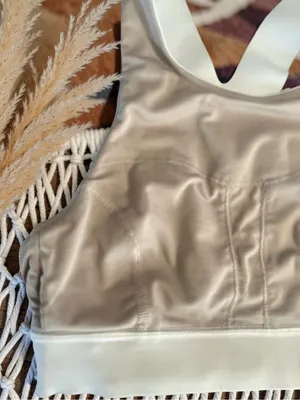 Lululemon Fast Free Bra In Nulux White thumbnail 9