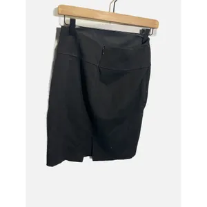 Express Pencil Skirt Women 0 Black Hook Eye Detail Professional Career Chic y2k thumbnail 3