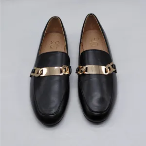Yoki Edline-36 Women's Dress Loafers Size 6 Black Slip On Casual Comfort Shoes thumbnail 2
