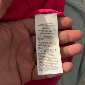 100% cotton J. Crew Vibrant Pink‎ Tank Top thumbnail 6