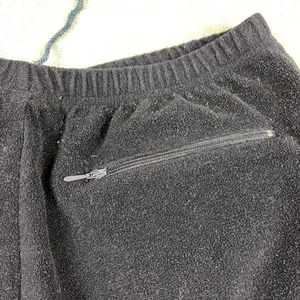 Vintage Lauren Ralph Lauren Pants Womens M Black Fleece Sweatpants Zip Pocket thumbnail 8