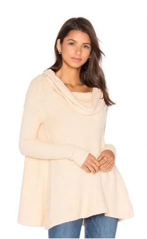 Free People Strawberry Fields Sweater Cream French Vanilla M thumbnail 1