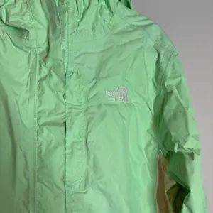 The North Face mint green and white Hyvent rain jacket thumbnail 2