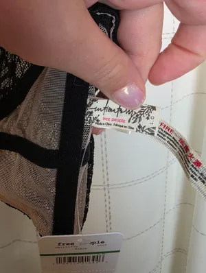 Free People Tameeka Underwire Bra in Black thumbnail 10