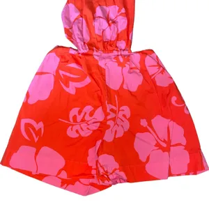 Staud Georgia Halter Neck Floral Print Romper thumbnail 7