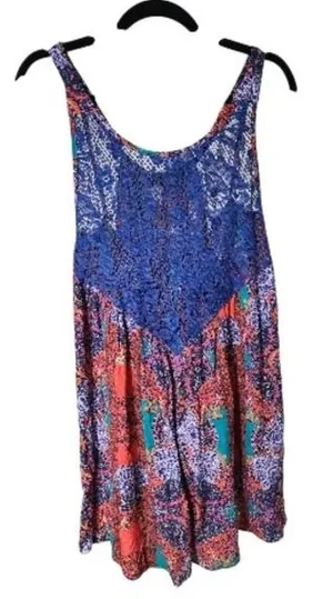 NWT Free People Count Me In Trapeze Mini Dress, Size Small MSRP $88 thumbnail 1