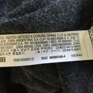 Zara Sweater Small Gray Stretch Soft Boat‎ Neck thumbnail 2