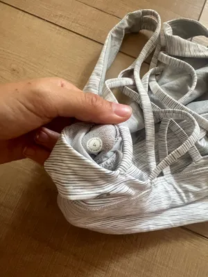 Lululemon Free To Be Serene Bra *Long Line Wee Are From Space Nimbus Battleship thumbnail 5