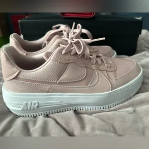 Nike Air Force 1 AF1 sage low particle beige pink Women's Pink Sneakers thumbnail 4