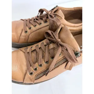Andrea Conti Brown‎ Leather Lace-Up Comfort Shoes Minimalist Euro Casual 40 thumbnail 10