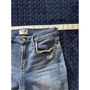AGOLDE‎ Women's Blue Denim Distressed Jean Ankle Size 29 thumbnail 7