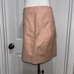 Free People Faux Suede Pink Skirt thumbnail 2