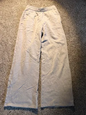 Dark Grey Hollister Wide-Leg Sweats thumbnail 1