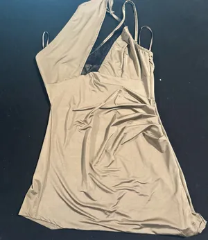 SheIn Brown dress thumbnail 1