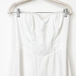 Lulus Lux Bridal NWOT Eternal Gratitude White Floral Embroidered Wedding Dress thumbnail 8