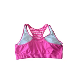 Zyia Active Hot Pink Sports Bra‎ XL Racerback Mesh Detail thumbnail 2