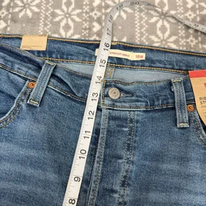 NWT Levi's Ribcage Straight Ankle Jeans Super High‎ Rise Blue 18W Streetwear thumbnail 11