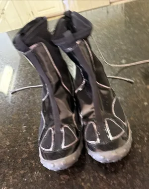 VTG Nike Lab G Series Black Technical Water Resistant Boot D18283 Goth Collab thumbnail 1