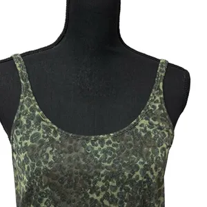 Victoria’s Secret Lingerie‎ Babydoll Green Cheetah Women Size Medium thumbnail 2