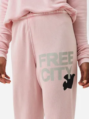 Free City WOMEN'S SUPERFLUFF LUX VINTAGEBATH OG SWEATPANT thumbnail 3