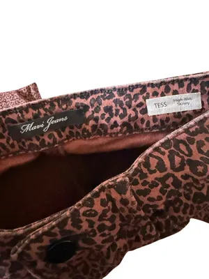 MAVI Tessa Leopard Print High Rise Skinny Jeans Size 28 x 27 thumbnail 7