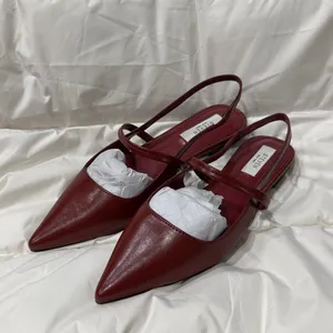 STEVEN by Steve Madden Deep Red‎ Mallory Flat Size 8.5 thumbnail 5