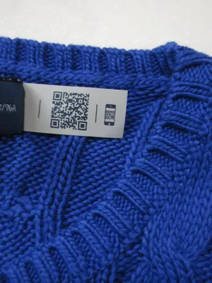 NWT Polo Ralph Lauren Cable-Knit Pima Cotton Crew Neck in Blue Sweater L thumbnail 5