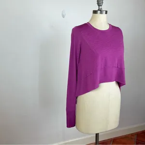 Free People Movement Tempo Long-Sleeve Tee in Purple thumbnail 2