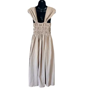 Tuckernuck POMANDER PLACE Noah Smocked Cotton Midi Dress thumbnail 12