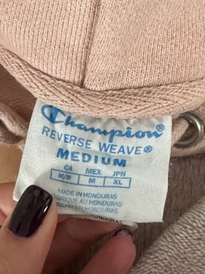 Champion Light Pink Reverse Weave Hoodie thumbnail 8