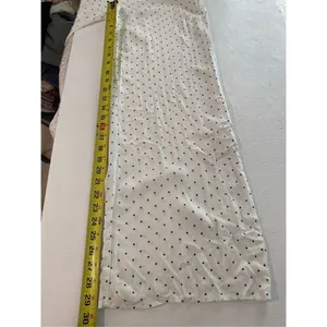 Forever 21 White Polka Dot Wide Leg Jumpsuit Size Small thumbnail 9