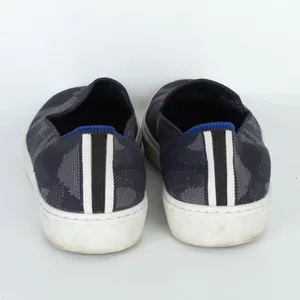 Rothys Womens The Original Slip On Knit Sneakers Shoes Size 7 Gray Camo Casual‎ thumbnail 5