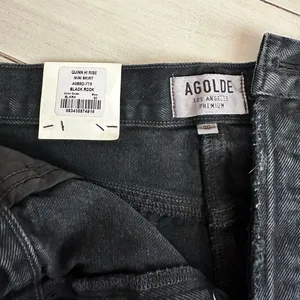 black Denim mini skirt thumbnail 3