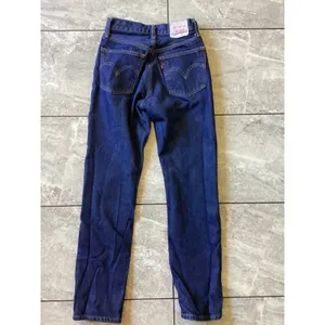 Levis Premium 501 Original Fit Dark Wash Straight Leg Jeans 12501-0378 W25 L30 thumbnail 8